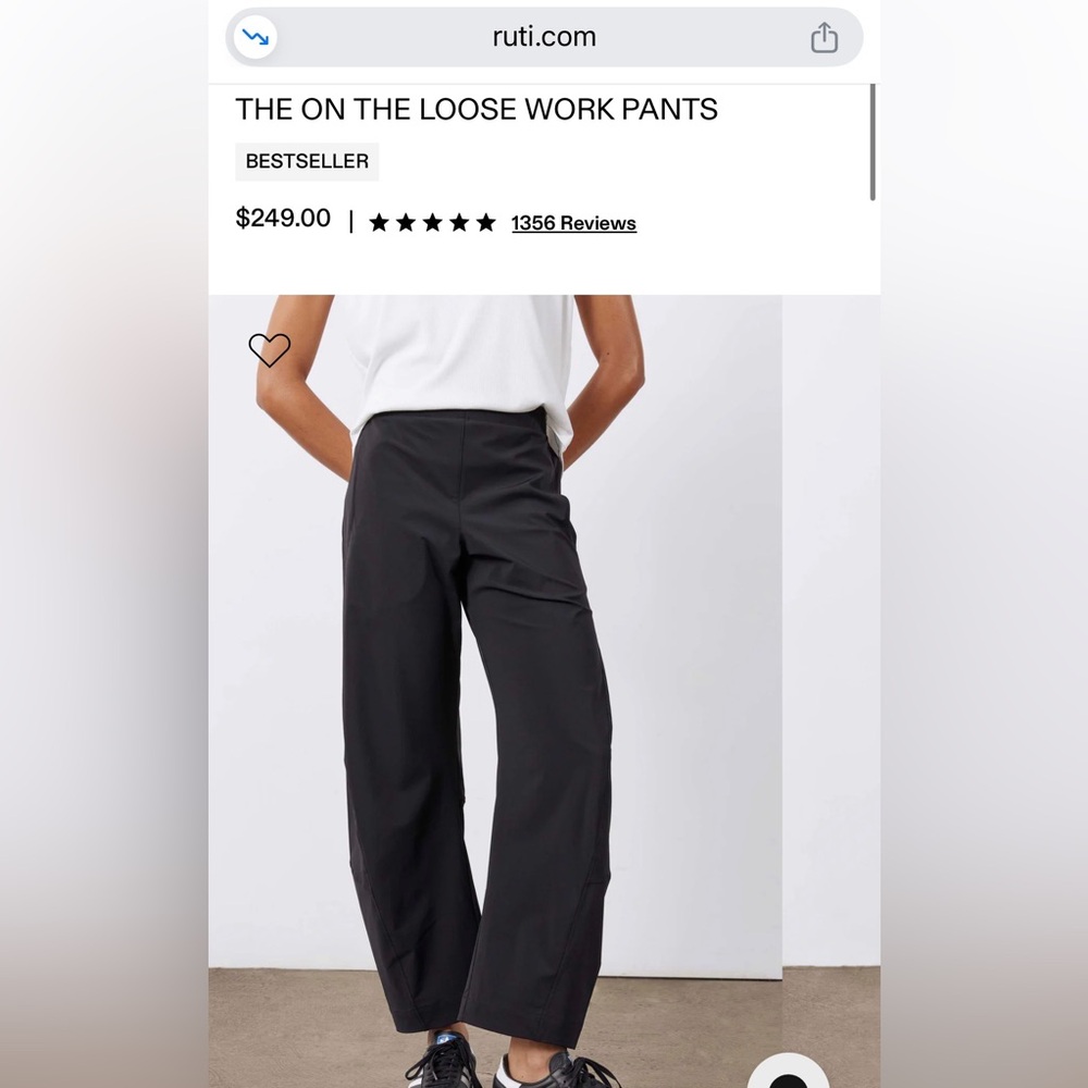 Ruti on the loose work pant